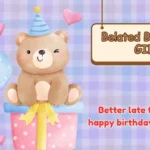 Belated Birthday GIF