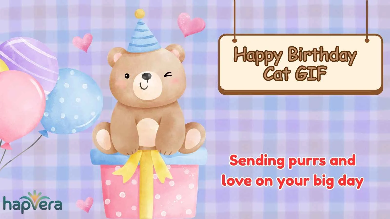 Happy Birthday Cat GIF