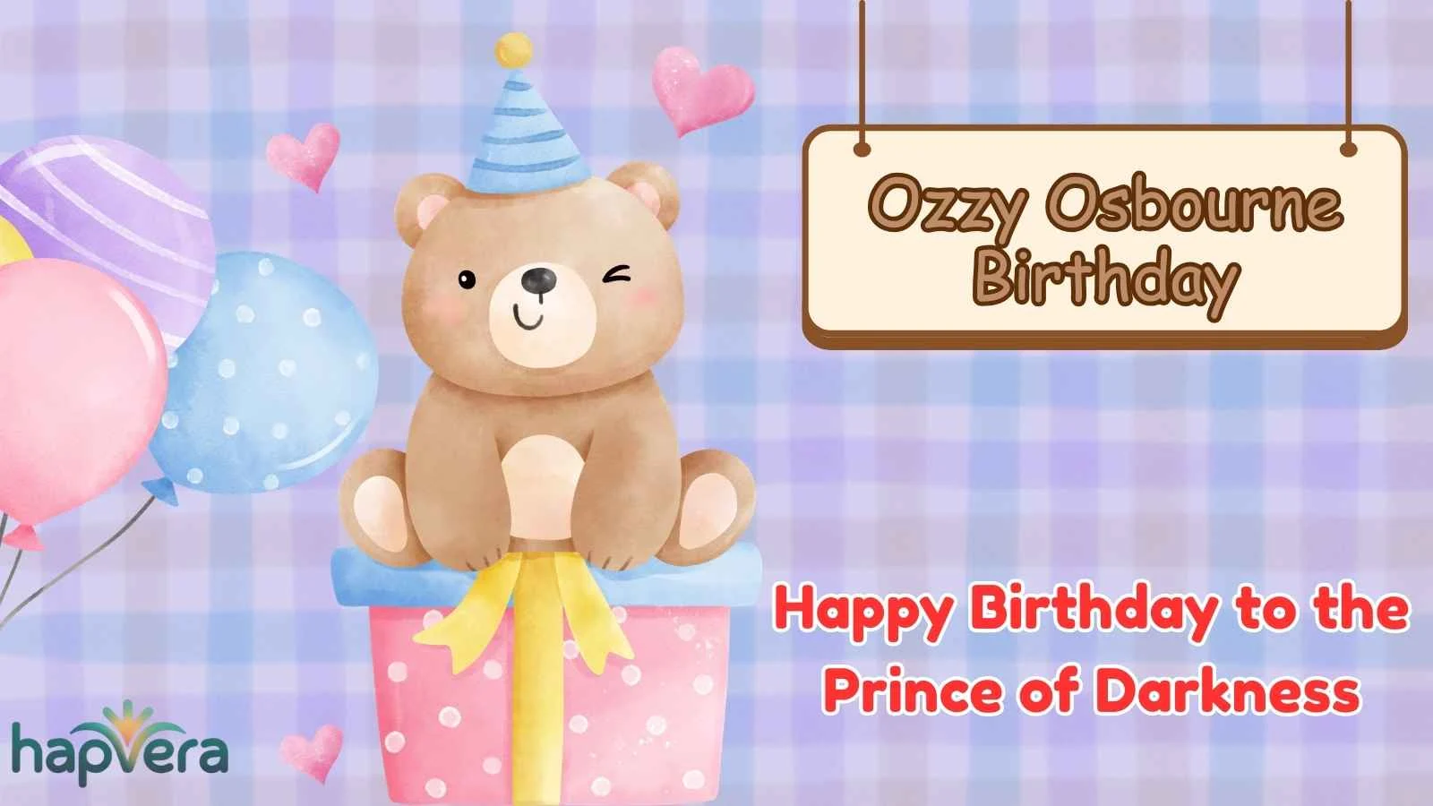 Ozzy Osbourne Birthday