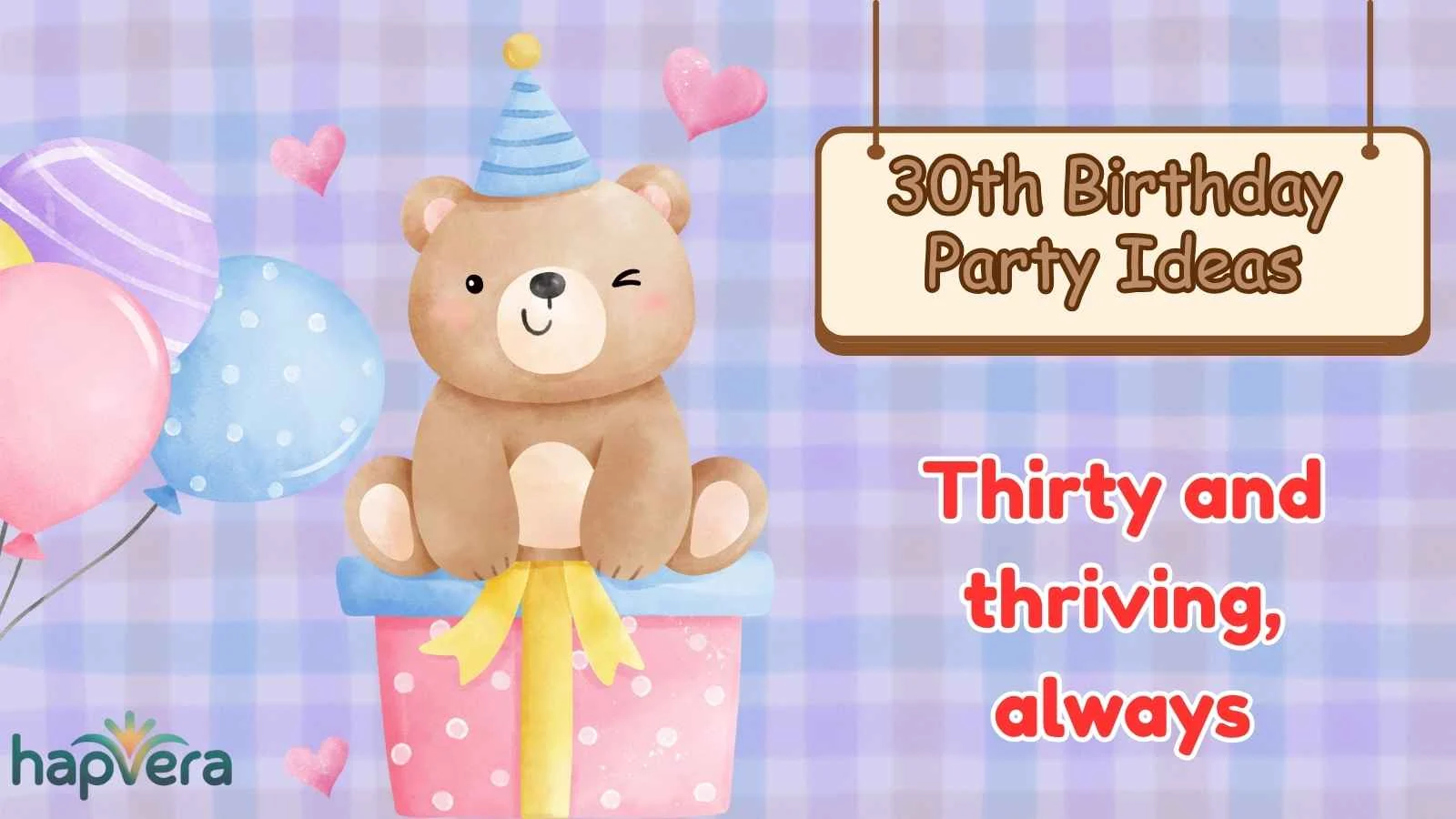 30th Birthday Party Ideas