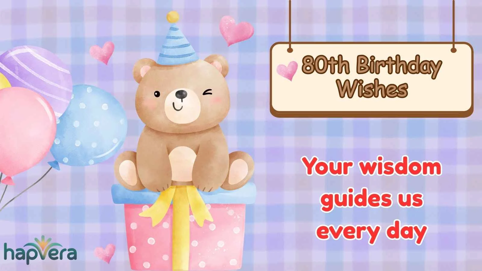 80th Birthday Wishes