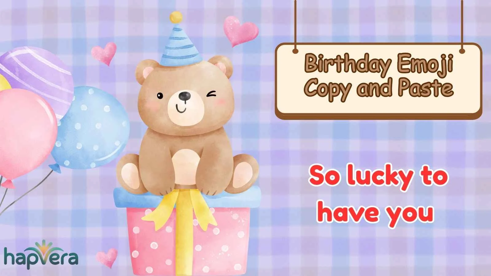 Birthday Emoji Copy and Paste