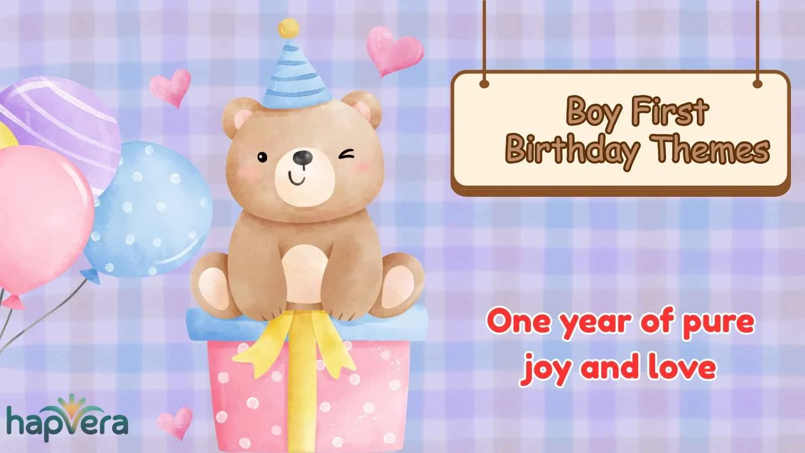 Boy First Birthday Themes