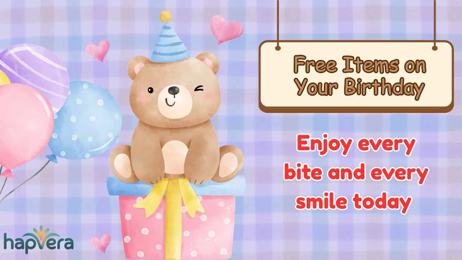 Free Items on Your Birthday