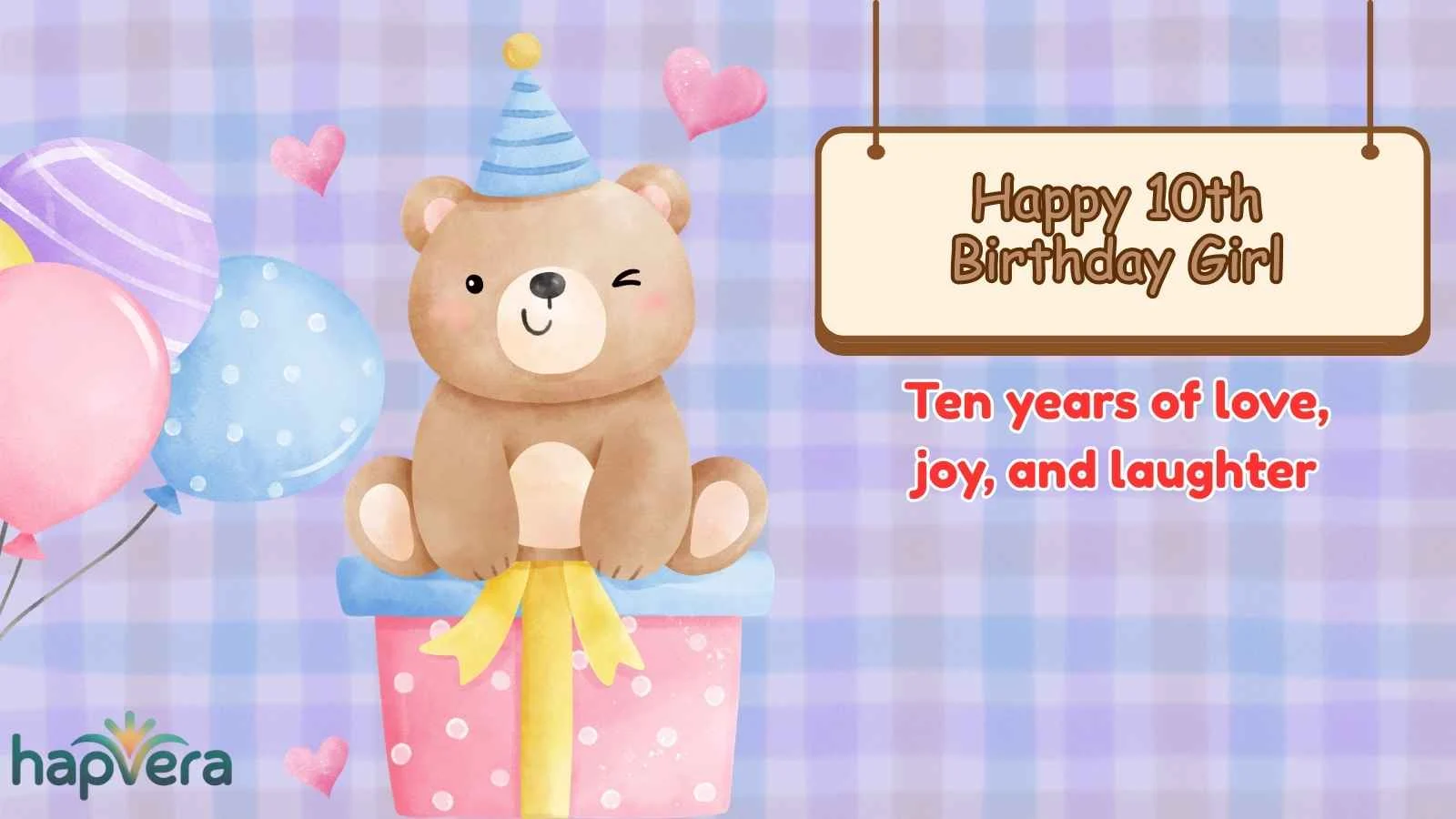 Happy 10th Birthday Girl