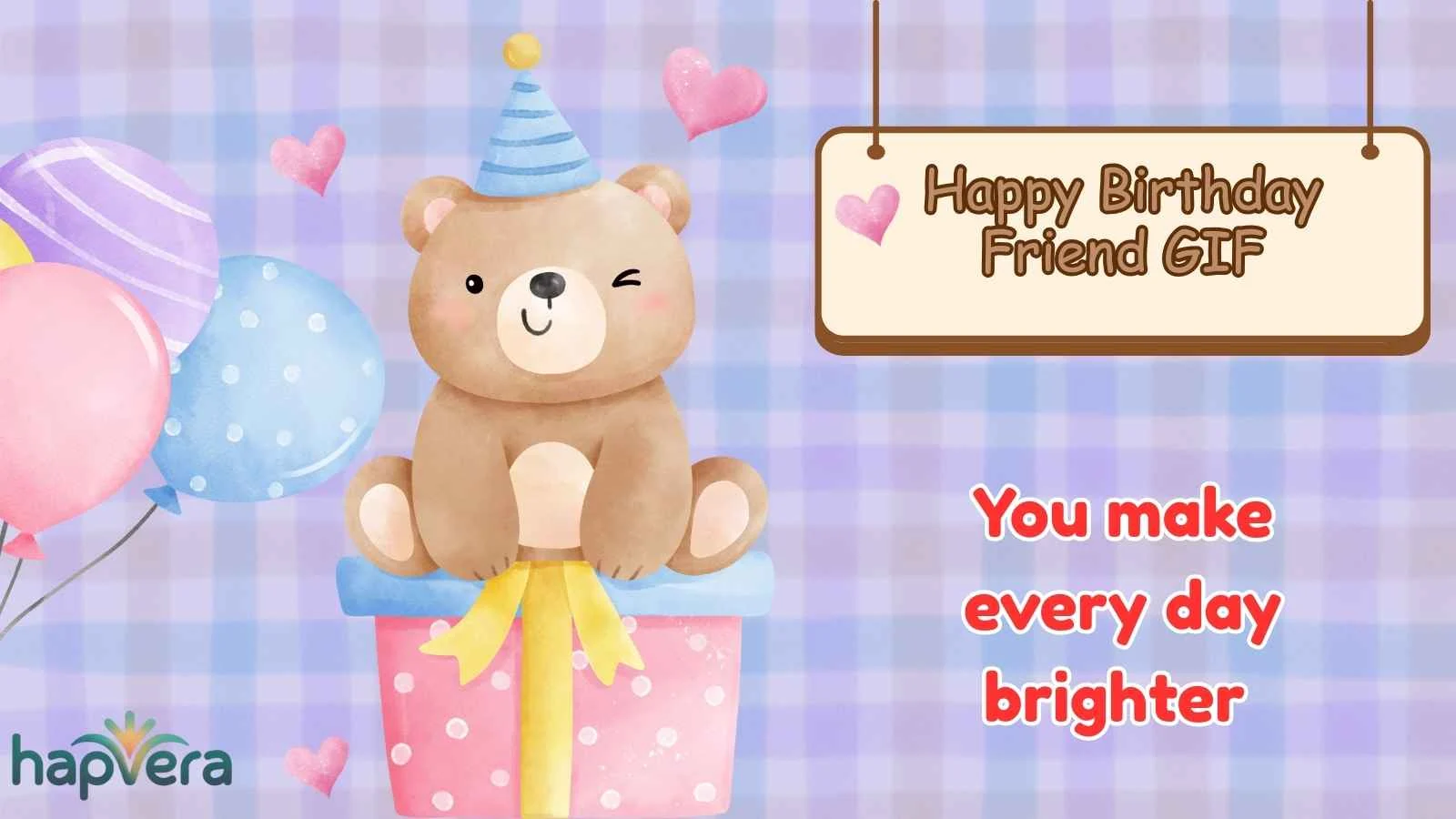 Happy Birthday Friend GIF