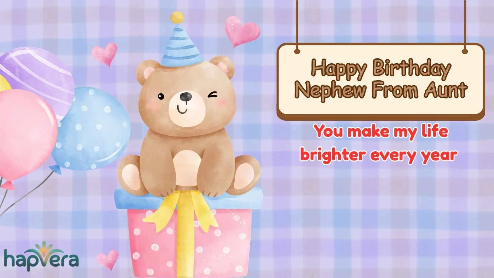 Happy Birthday Nephew From Aunt