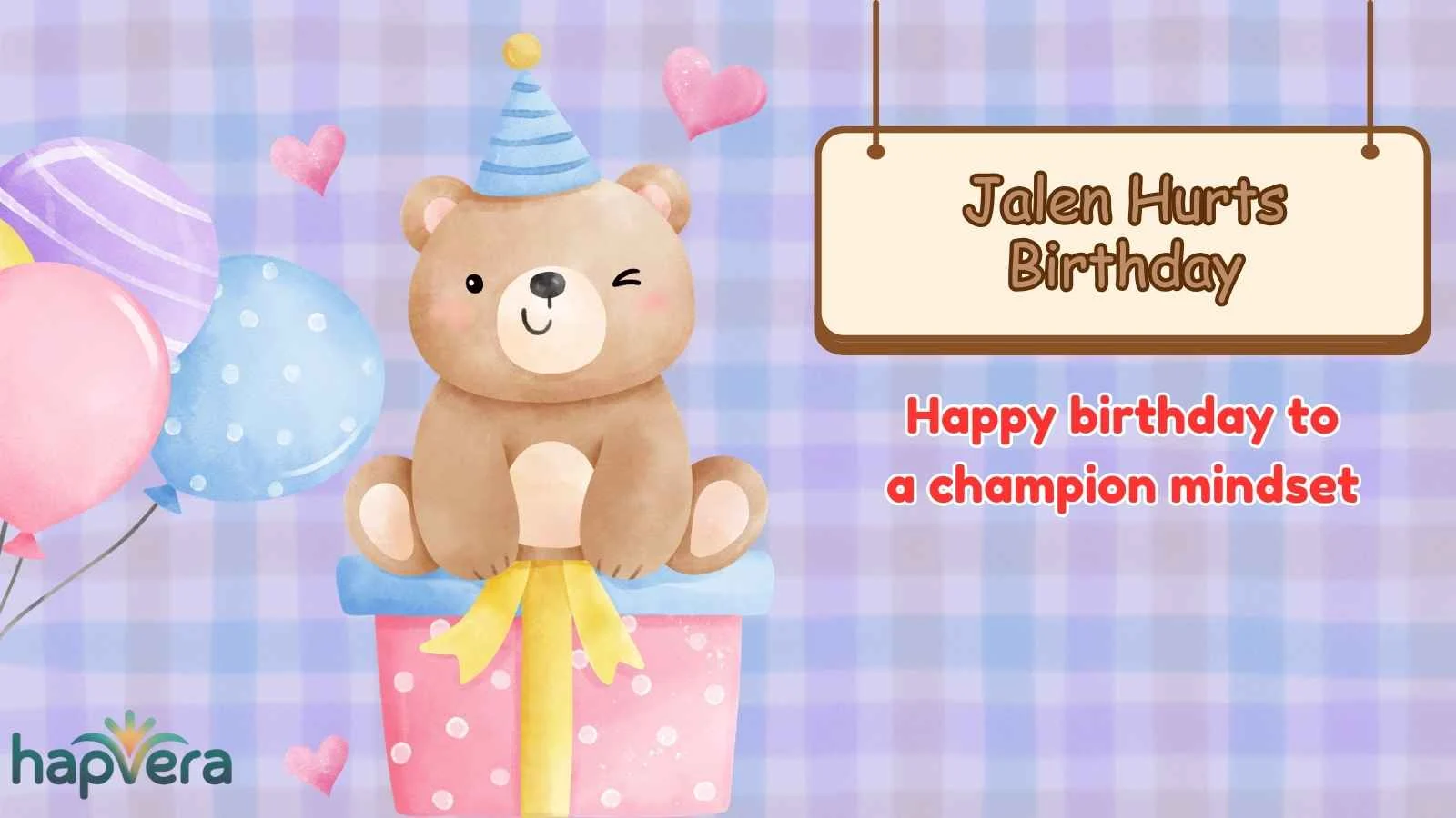 Jalen Hurts Birthday