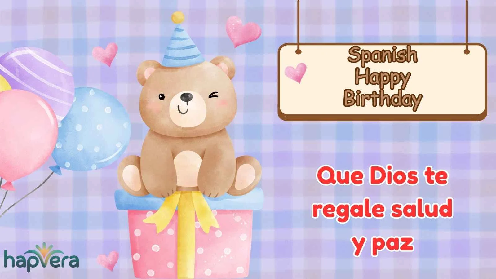 Spanish Happy Birthday