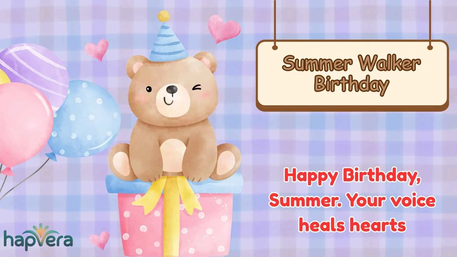 Summer Walker Birthday