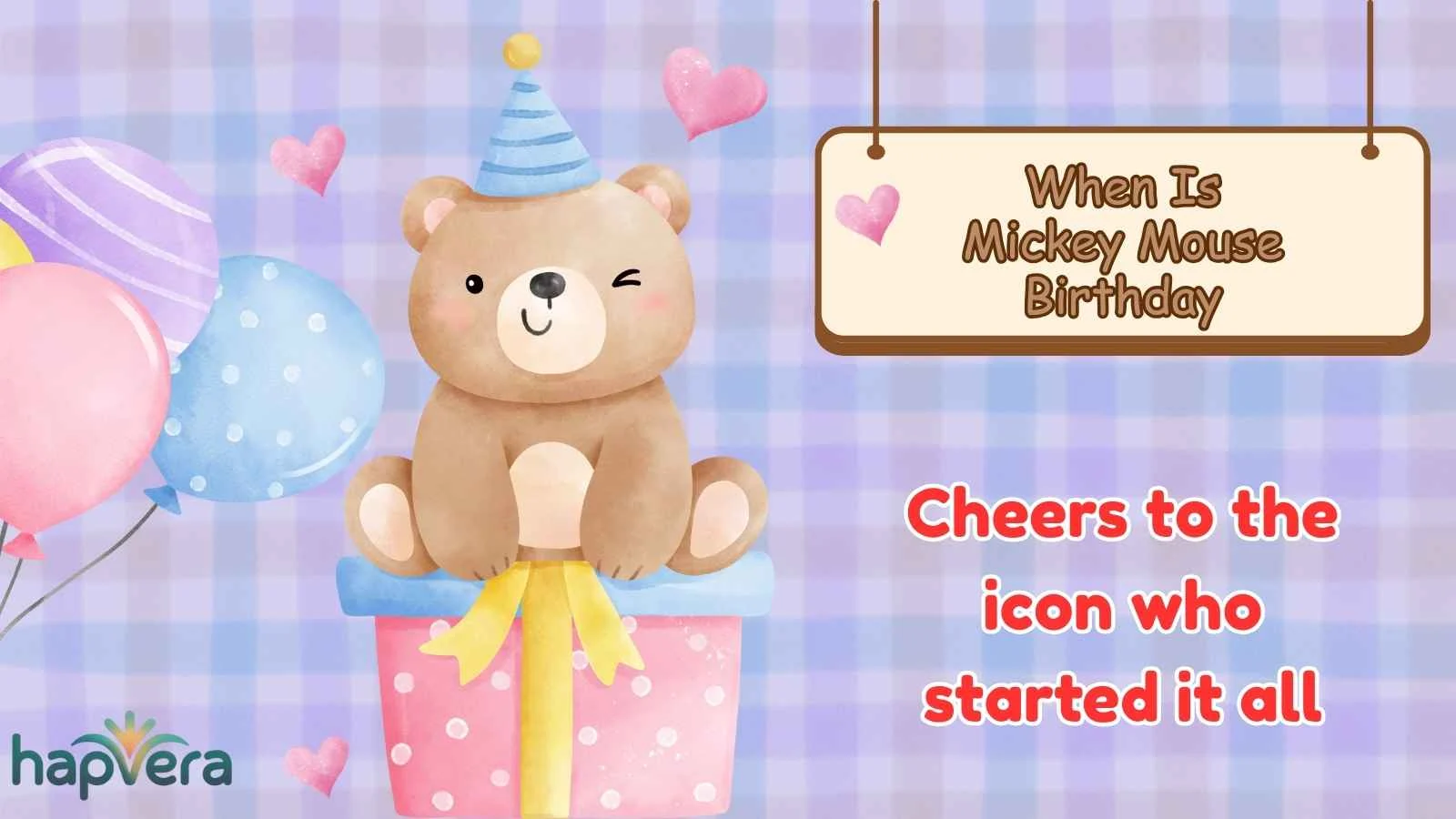 When Is Mickey Mouse Birthday