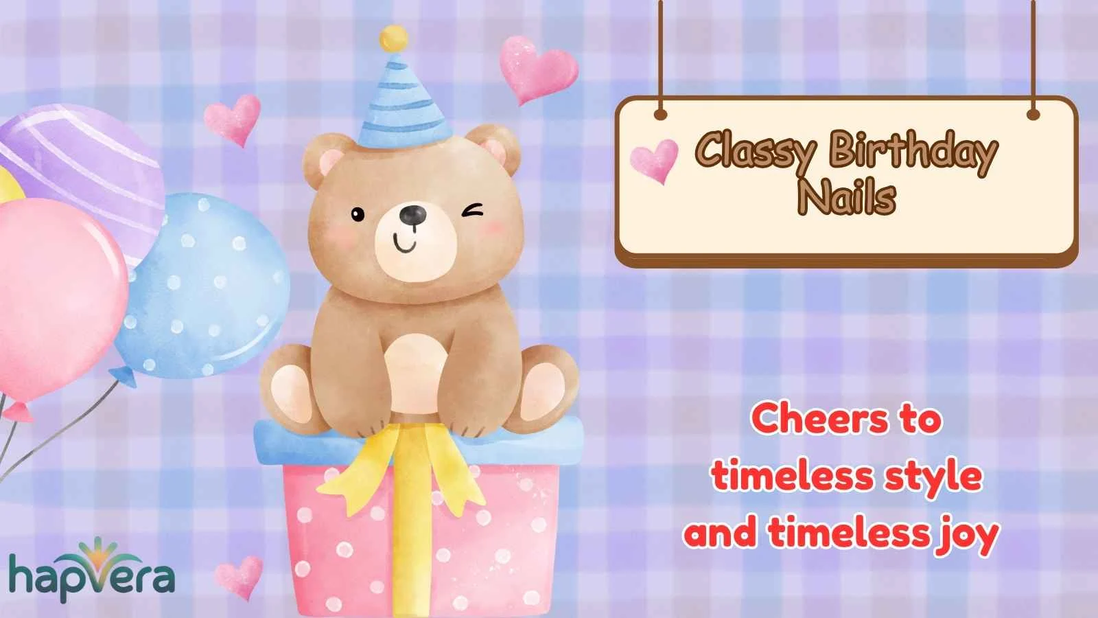 Classy Birthday Nails