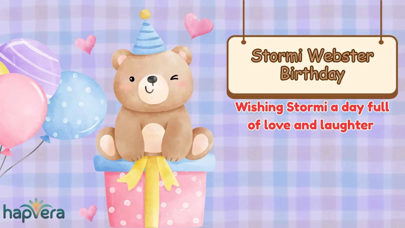 Stormi Webster Birthday