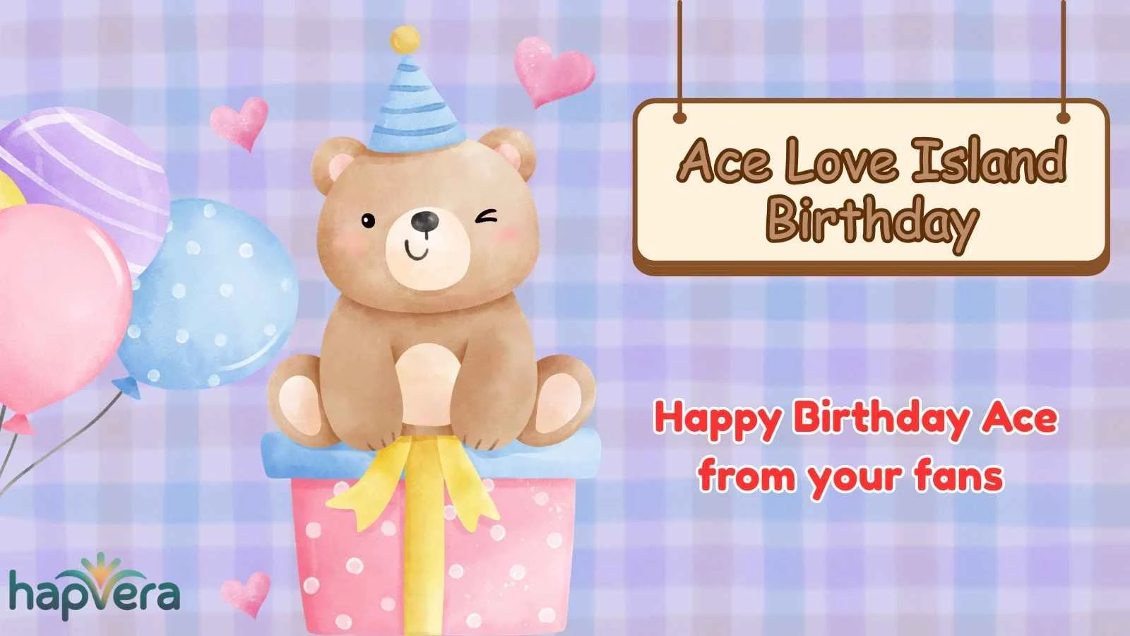 Ace Love Island Birthday