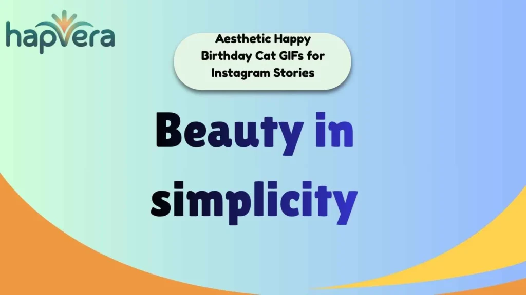 Aesthetic Happy Birthday Cat GIFs for Instagram Stories