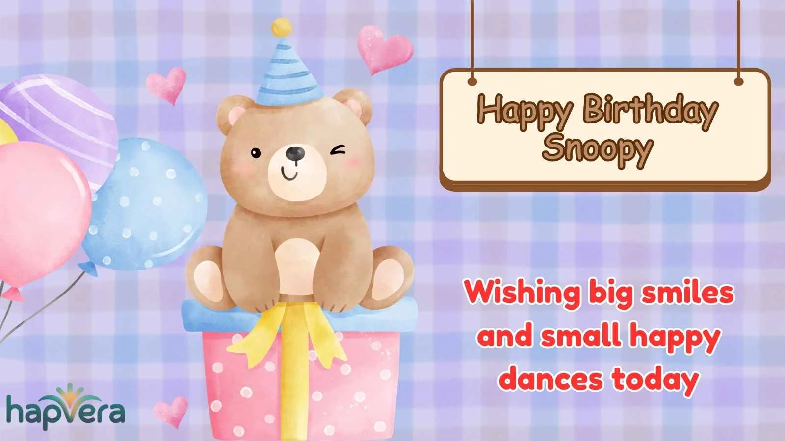 Happy Birthday Snoopy