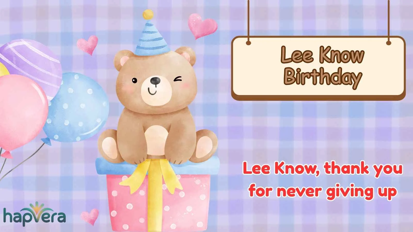 Lee Know Birthday