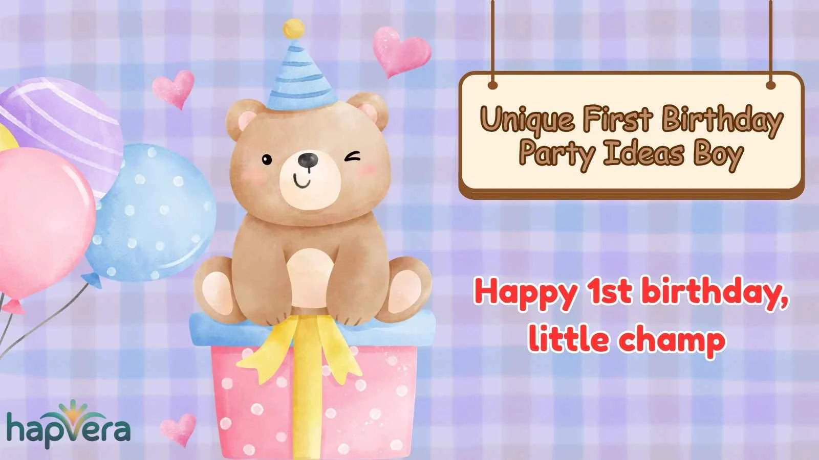 Unique First Birthday Party Ideas Boy