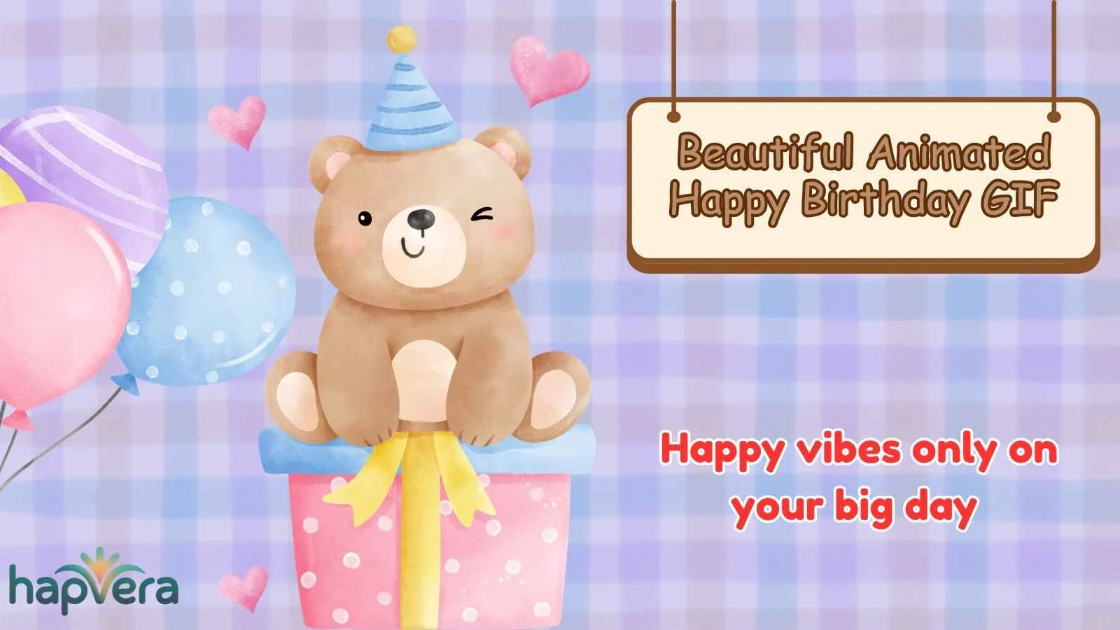 Beautiful Animated Happy Birthday GIF