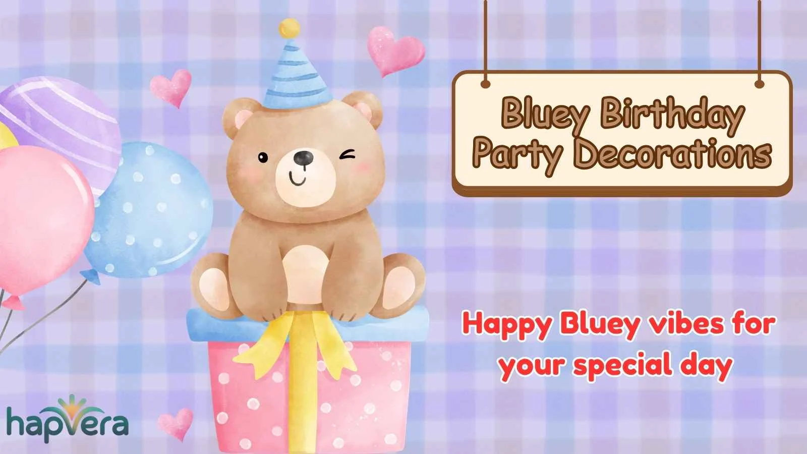 Bluey Birthday Party Decorations