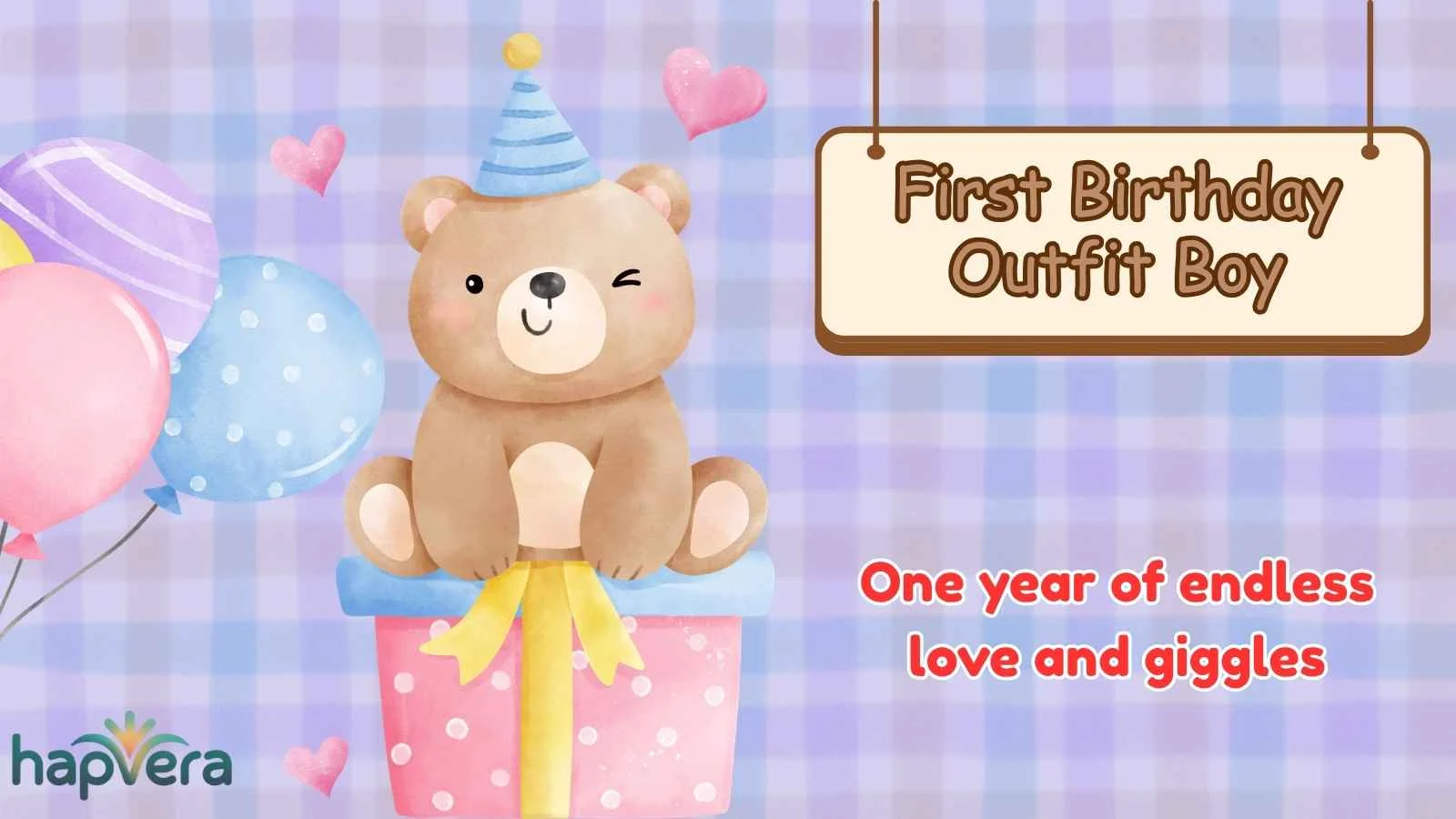 First Birthday Outfit Boy