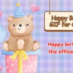 Happy Birthday GIF for Coworker