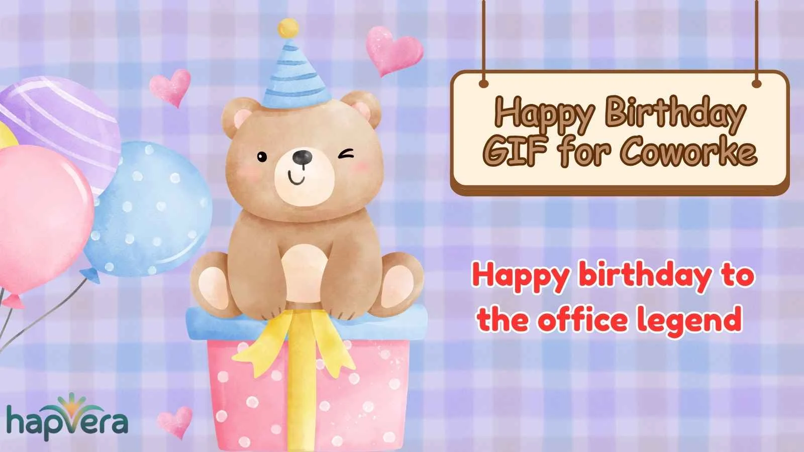 Happy Birthday GIF for Coworker