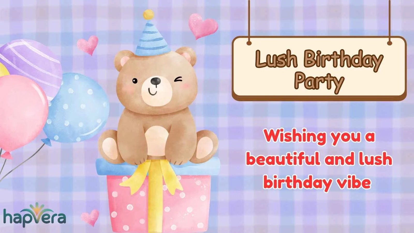 Lush Birthday Party