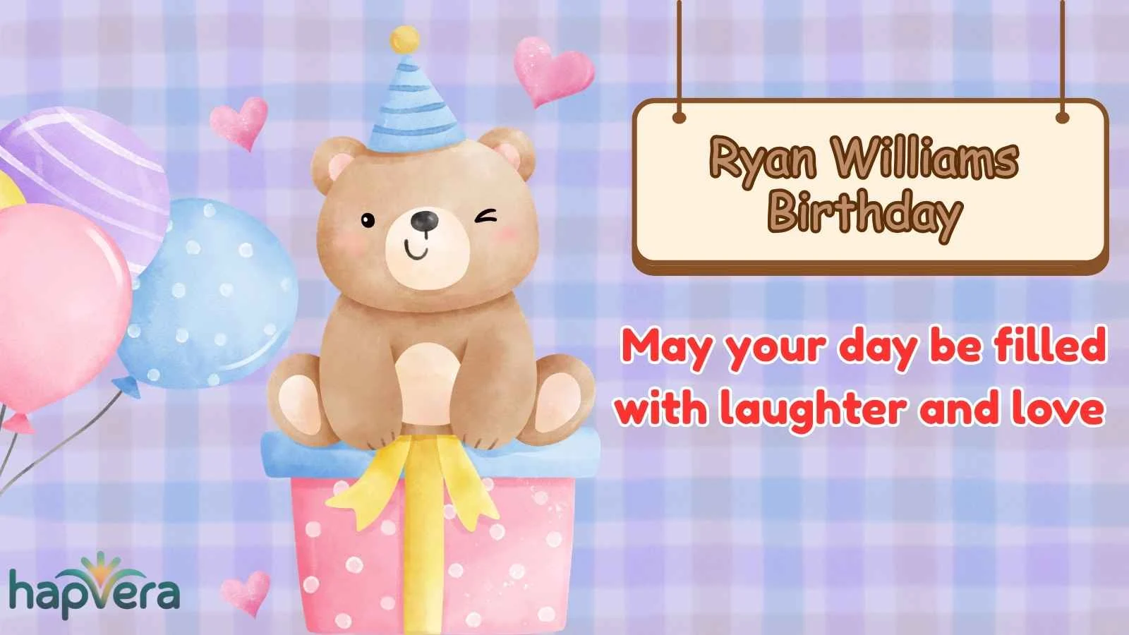 Ryan Williams Birthday