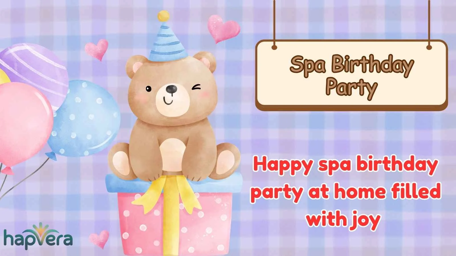 Spa Birthday Party